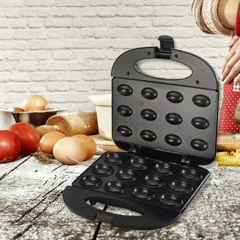 New Electric Walnut Cake Maker Double-sided Heating Waffle Bread Oven Machine Sandwich Iron Toaster Breakfast Pan Oven EU Plug
New Electric Walnut Cake Maker Double-sided Heating Waffle Bread Oven Machine Sandwich Iron Toaster Breakfast Pan Oven EU Plug