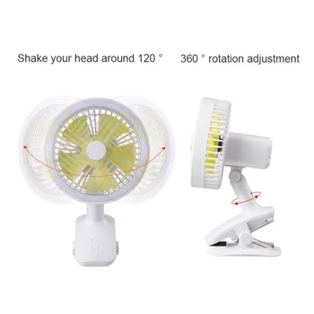 Mini Mute Clip Fan USB Rechargeable Silent 5 Blades Baby Stroller Fans Portable Air Cooling 3 Speeds Desk Fan for outdoor hot
Mini Mute Clip Fan USB Rechargeable Silent 5 Blades Baby Stroller Fans Portable Air Cooling 3 Speeds Desk Fan for outdoor hot