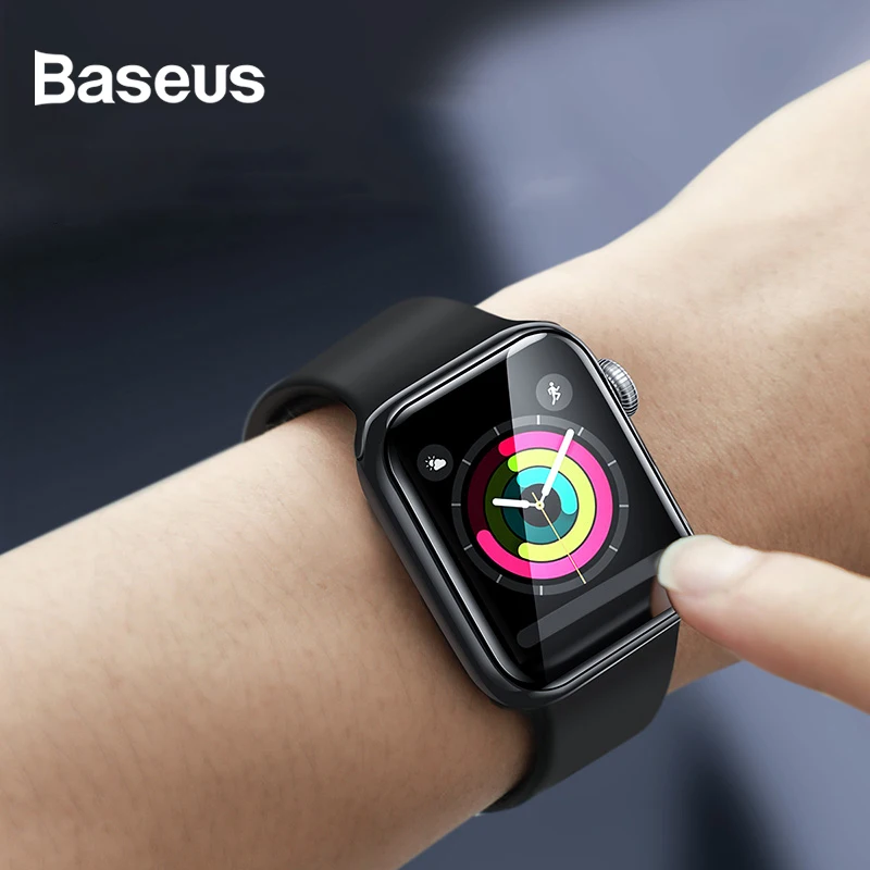 Baseus 0.2mm Full Screen Covered Curved Tempered Glass Soft Screen Protector Waterproof For Apple Watch serise 1/2/3 serise 4
Baseus 0.2mm Full Screen Covered Curved Tempered Glass Soft Screen Protector Waterproof For Apple Watch serise 1/2/3 serise 4
