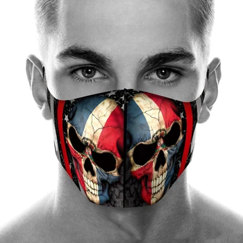 Fabric Protective Mask PM 2.5 Mouth-Muffle Dust Washable Reusable Mask Color Series flag Skull mouth face mask
Fabric Protective Mask PM 2.5 Mouth-Muffle Dust Washable Reusable Mask Color Series flag Skull mouth face mask