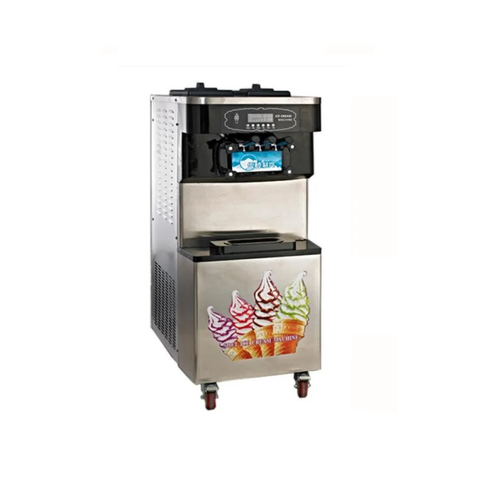 New style commercial stainless steel soft serve ice cream machine/ice roll making machine/soft machine | Бытовая техника