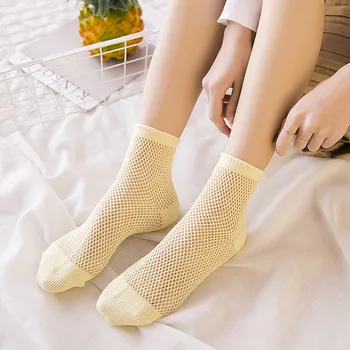 10pairs/lot Soft Multi-color Hollow Mesh Cute Socks casual Breathable Short tube Women's funny socks girl socks short kawaii
10pairs/lot Soft Multi-color Hollow Mesh Cute Socks casual Breathable Short tube Women's funny socks girl socks short kawaii