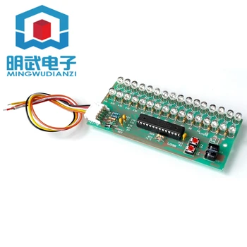 Blue light LED light music sound spectrum dynamic display volume level indicator display dual channel 16 lights
Blue light LED light music sound spectrum dynamic display volume level indicator display dual channel 16 lights