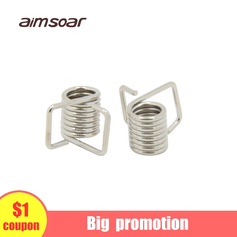 Torque Torsion spring 3d printer parts for timing belt high quality spring Inner diameter 5mm Arm length 10mm
Torque Torsion spring 3d printer parts for timing belt high quality spring Inner diameter 5mm Arm length 10mm