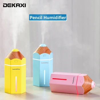 DEKAXI USB Ultrasonic Aromatherapy Pencil Humidifier Air Humidifier LED Light Aroma Diffuser Mist Maker Fogger Car Air Purifier
DEKAXI USB Ultrasonic Aromatherapy Pencil Humidifier Air Humidifier LED Light Aroma Diffuser Mist Maker Fogger Car Air Purifier