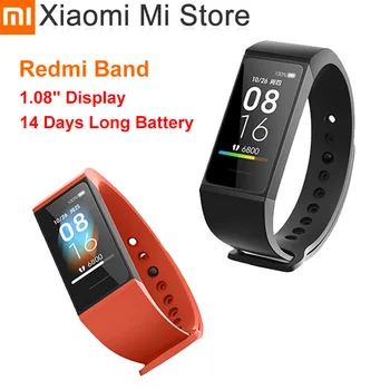 Xiaomi Redmi Band Smart Wristband Fitness Tracker 1.08" Color Screen 4 Color Heart Rate Monitor BT5.0 USB Charging Bracelet
Xiaomi Redmi Band Smart Wristband Fitness Tracker 1.08" Color Screen 4 Color Heart Rate Monitor BT5.0 USB Charging Bracelet