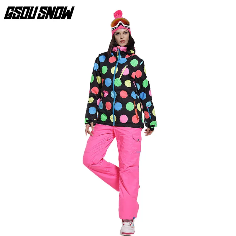 GSOU SNOW snowboard Jacket+Skiing Pants Ski Suit Women Waterproof Ski wear winter Women Skiing Snowboard Pants with jacket Outdoor Sport Clothing Coat
GSOU SNOW snowboard Jacket+Skiing Pants Ski Suit Women Waterproof Ski wear winter Women Skiing Snowboard Pants with jacket Outdoor Sport Clothing Coat