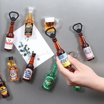 Retro Creative Personality Mini Beer Bottle Opener Refrigerator Stickers Fridge Magnet Tourism Souvenirs Stickers European
Retro Creative Personality Mini Beer Bottle Opener Refrigerator Stickers Fridge Magnet Tourism Souvenirs Stickers European