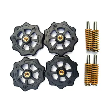 4pcs Upgraded Hand Twist Leveling Nut Diameter 40mm + 4pcs Hot Bed Spring + 4pcs M4X35mm Screws for Creality Ender 3 3D Printer
4pcs Upgraded Hand Twist Leveling Nut Diameter 40mm + 4pcs Hot Bed Spring + 4pcs M4X35mm Screws for Creality Ender 3 3D Printer
