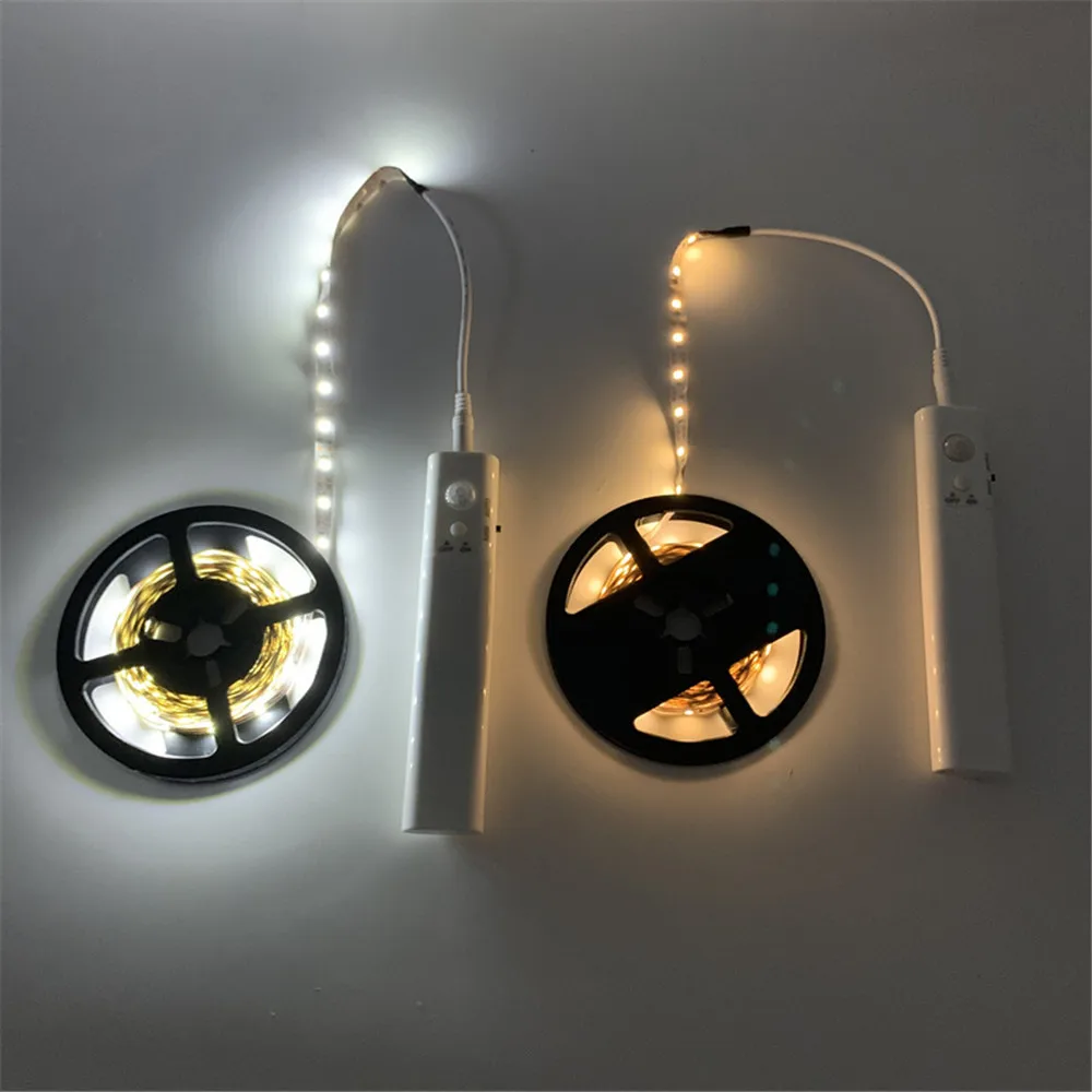 LED Strip Motion Sensor Light Auto ON/OFF Flexible LED Tape 1M 2M 3M 4M 5M SMD2835 Bed Garland Diode Tape Closet Cabinet Stairs
LED Strip Motion Sensor Light Auto ON/OFF Flexible LED Tape 1M 2M 3M 4M 5M SMD2835 Bed Garland Diode Tape Closet Cabinet Stairs
