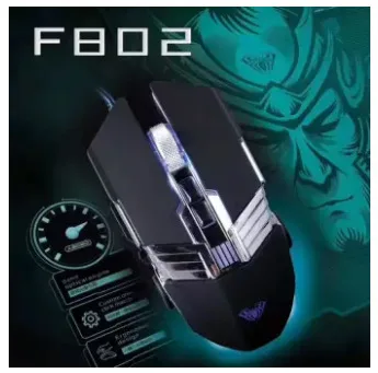 Tarantula F802 All Key Macro Programming Black and White with Pattern Cable Machinery Gaming Mouse LOL Athletic Macro Definition
Tarantula F802 All Key Macro Programming Black and White with Pattern Cable Machinery Gaming Mouse LOL Athletic Macro Definition