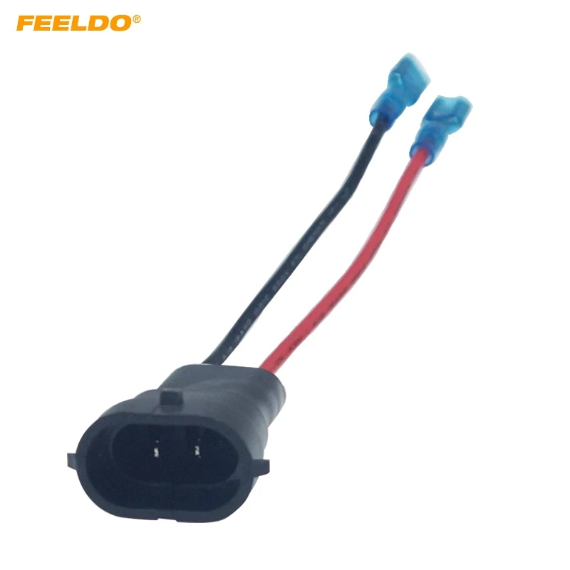 FEELDO Car Headlight Wire Cable H11-11 To 6.3 Terminal Connector Plug Lamp Bulb Socket Automotive Wiring Adapter #6132
FEELDO Car Headlight Wire Cable H11-11 To 6.3 Terminal Connector Plug Lamp Bulb Socket Automotive Wiring Adapter #6132