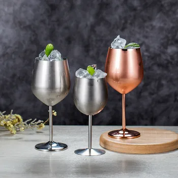 Wine Glasses Stainless Steel Wineglass Bar Wine Glass Champagne Cocktail Drinking Cup Charms Party Supplies 2pc/lot 
Wine Glasses Stainless Steel Wineglass Bar Wine Glass Champagne Cocktail Drinking Cup Charms Party Supplies 2pc/lot