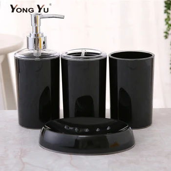 4 Pcs/Set Bathroom Accessories Suit Plastic Soap Dispenser Cup Toothbrush Holder Soap Dish Set
4 Pcs/Set Bathroom Accessories Suit Plastic Soap Dispenser Cup Toothbrush Holder Soap Dish Set