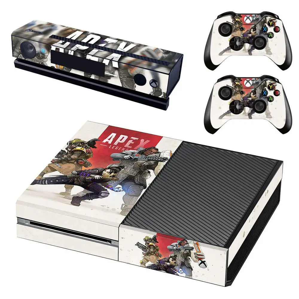 For xbox one Stickers Apex legends Skin Decals Cover Sticker Pegatinas Adesivo For Xbox one console Kinect Two controller Skins
For xbox one Stickers Apex legends Skin Decals Cover Sticker Pegatinas Adesivo For Xbox one console Kinect Two controller Skins