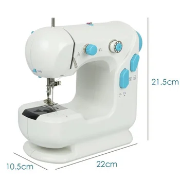 1 Set Mini Sewing Machine Electric Multifunctional Small Desktop Sewing Machine Sewing Supply with US Plug for Home (White)
1 Set Mini Sewing Machine Electric Multifunctional Small Desktop Sewing Machine Sewing Supply with US Plug for Home (White)