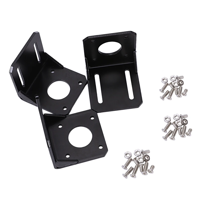 Promotion! 3PCS steel 42 stepper motor L-bracket for Nema 17 stepper motor with screws
Promotion! 3PCS steel 42 stepper motor L-bracket for Nema 17 stepper motor with screws