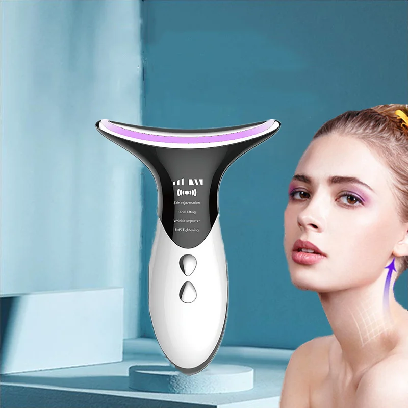 Home Use Neck Massager EMS Remove Fine Lines And Decree Lines Massage Beauty Instrument Neck And Face Lifting Beauty Skin Care
Home Use Neck Massager EMS Remove Fine Lines And Decree Lines Massage Beauty Instrument Neck And Face Lifting Beauty Skin Care