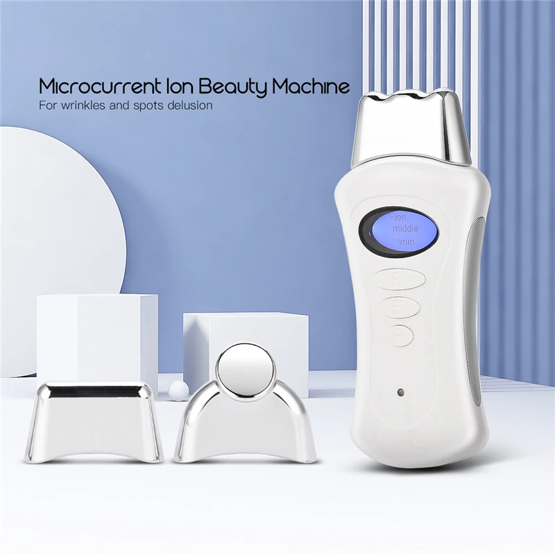 3 in 1 LCD Mini Face Skin Micro Current Stimulator Microcurrent Ionic Lift and Care Spa Skin Rejuvenation Lady Beauty Machine
3 in 1 LCD Mini Face Skin Micro Current Stimulator Microcurrent Ionic Lift and Care Spa Skin Rejuvenation Lady Beauty Machine