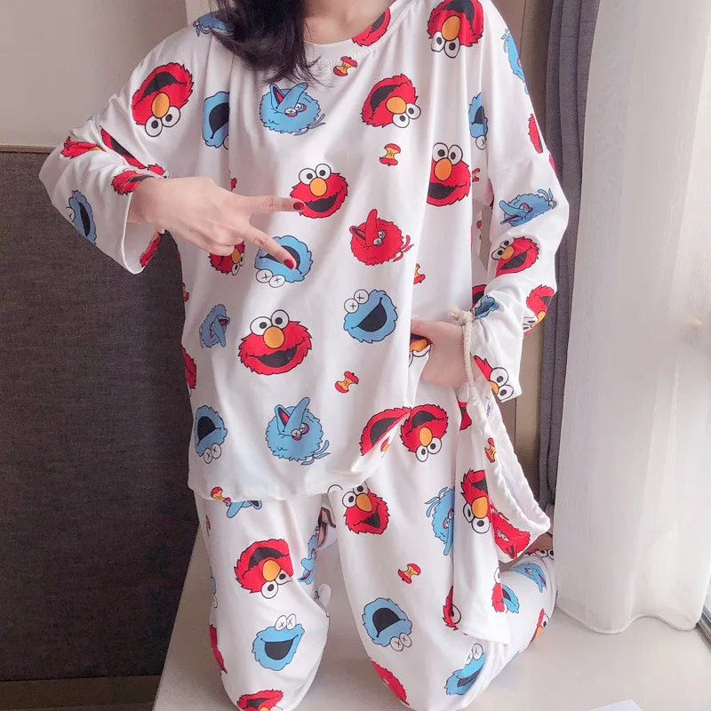 2307 # Red lan zhi. Linen Blame Pullover MS Long Sleeve Korean-style Sweet Pajamas Tracksuit Three-piece Set
2307 # Red lan zhi. Linen Blame Pullover MS Long Sleeve Korean-style Sweet Pajamas Tracksuit Three-piece Set