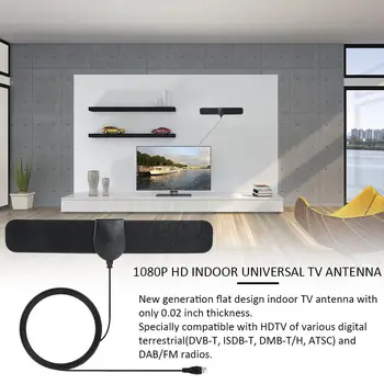 150 Miles HDTV Indoor TV Antenna DVB-T2 ATSC 1080P Digital Amplifier High Gain Satellite Receiver Built-in Car Antenna
150 Miles HDTV Indoor TV Antenna DVB-T2 ATSC 1080P Digital Amplifier High Gain Satellite Receiver Built-in Car Antenna