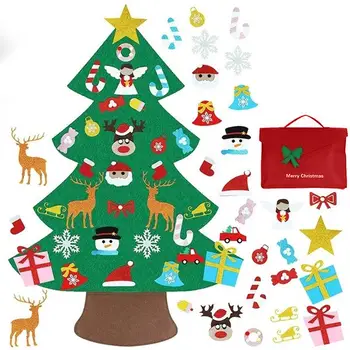 DIY DIY Christmas Snowman Christmas Wall Decoration DIY Christmas Tree Child Self-Sticking Felt Entertainment Exquisite
DIY DIY Christmas Snowman Christmas Wall Decoration DIY Christmas Tree Child Self-Sticking Felt Entertainment Exquisite