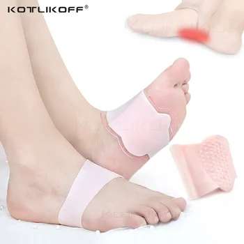 Silicone Gel High Arch Support Massage Bandage Orthopedic insole Correction Flat Feet Relief foot Fasciitis Plantilla Feet Care
Silicone Gel High Arch Support Massage Bandage Orthopedic insole Correction Flat Feet Relief foot Fasciitis Plantilla Feet Care