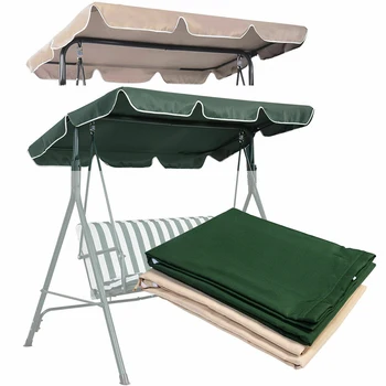 Green/Beige Swing Top Cover Canopy Replacement (without swing and seat cover) Porch Patio Outdoor Swing Chair
Green/Beige Swing Top Cover Canopy Replacement (without swing and seat cover) Porch Patio Outdoor Swing Chair