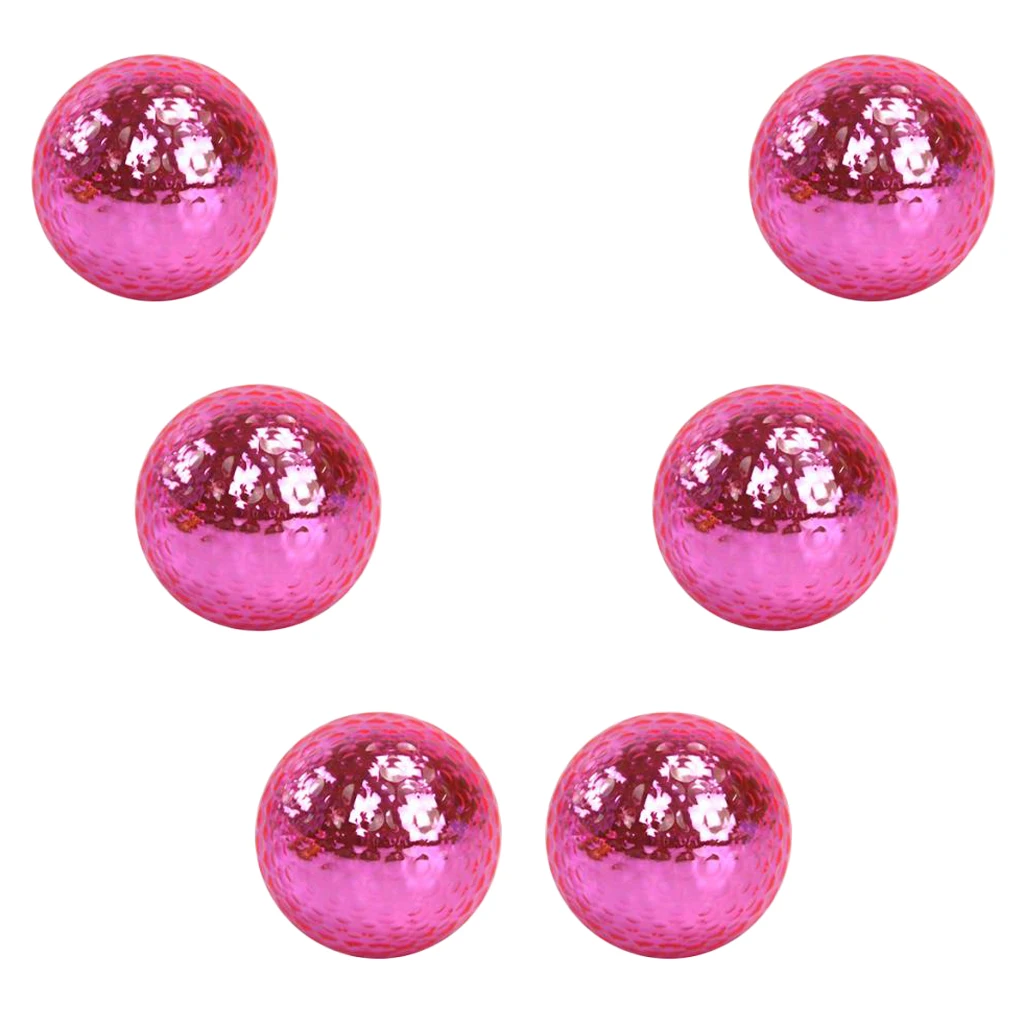 6pcs Premium Dual-Layer Golf Ball For Golf Beginning Leaner Match Practice Play Golfer Gift Club Accessories Prize Giveaways 6pcs Premium Dual-Layer Golf Ball For Golf Beginning Leaner Match Practice Play Golfer Gift Club Accessories Prize Giveaways