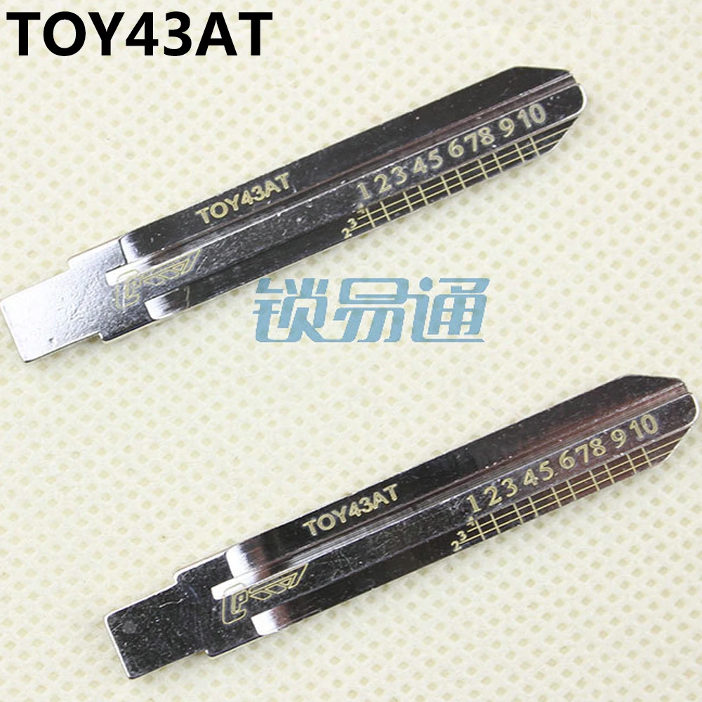 10PCS/LOT TOY43AT Key Blade For Toyota Camry Reitz Engraved Line Key For Lishi 2 in 1 Key Blade for the shearing
10PCS/LOT TOY43AT Key Blade For Toyota Camry Reitz Engraved Line Key For Lishi 2 in 1 Key Blade for the shearing
