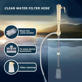 Aquarium Fish Tank Siphon Cleaning Tools Sediment Residual Feed Water Cleaner Siphon Gravel Fish Dung and Other Debris 
Aquarium Fish Tank Siphon Cleaning Tools Sediment Residual Feed Water Cleaner Siphon Gravel Fish Dung and Other Debris