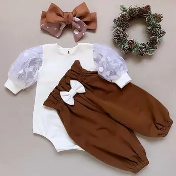 newborn baby girl two pieces set infant girl long sleeve top pant headband clothing sets
newborn baby girl two pieces set infant girl long sleeve top pant headband clothing sets