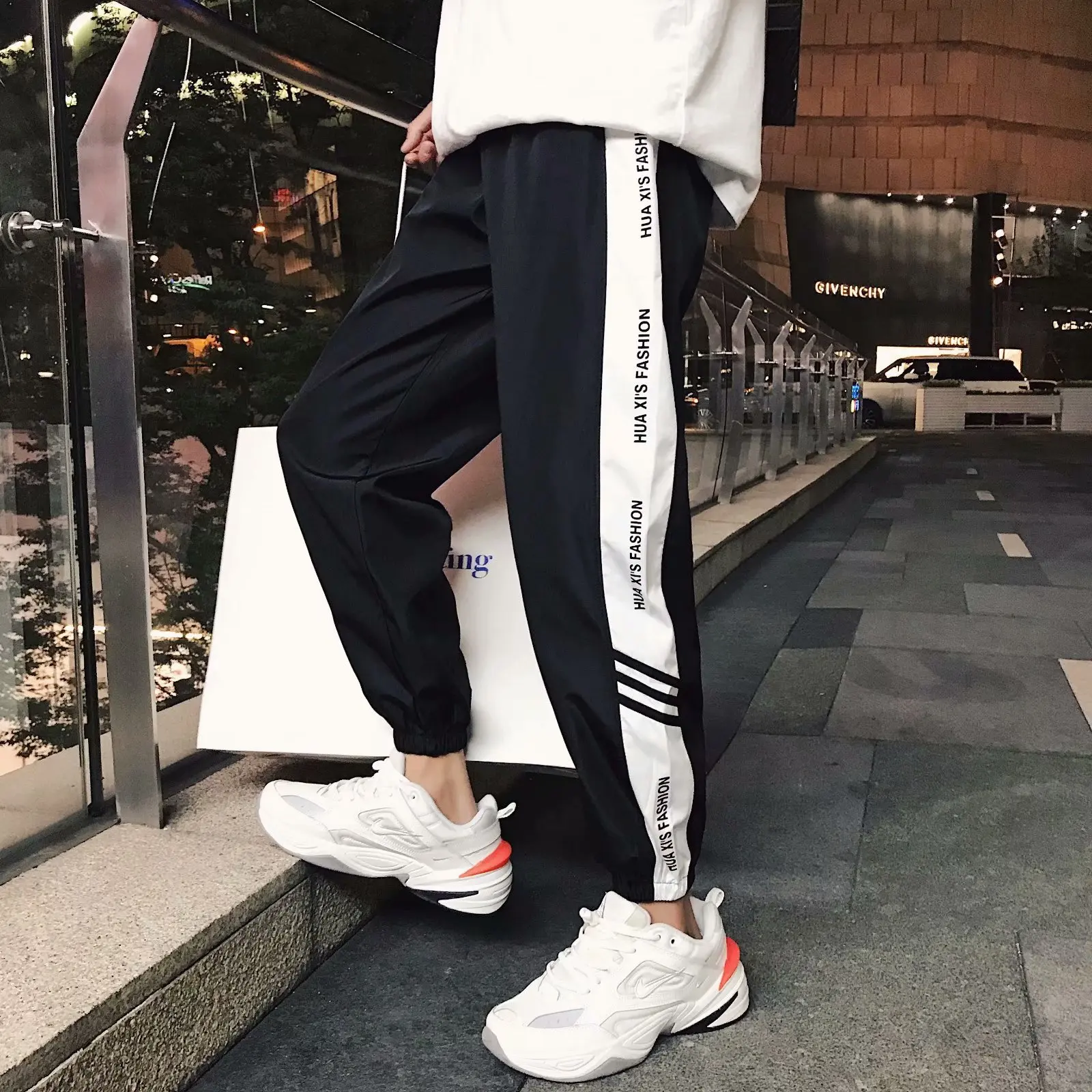 Korean-style Students Men And Women Thin Loose-Fit Sports Ankle Banded Pants Autumn Hong Kong Style New Style CHIC Contrast Colo
Korean-style Students Men And Women Thin Loose-Fit Sports Ankle Banded Pants Autumn Hong Kong Style New Style CHIC Contrast Colo