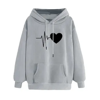 Women's Gray sweatershirt Womens Long Sleeve Hoodie Sweatshirt Hooded Pullover Tops Blouse Jumper Coat 
Women's Gray sweatershirt Womens Long Sleeve Hoodie Sweatshirt Hooded Pullover Tops Blouse Jumper Coat