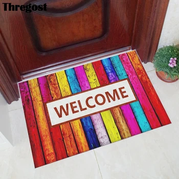 Colorful Striped Welcome Carpet Rubber Mat Floor Kitchen Carpet Anti Slip Rug for Entrance Rainbow Doormat Waterproof Floor Mats
Colorful Striped Welcome Carpet Rubber Mat Floor Kitchen Carpet Anti Slip Rug for Entrance Rainbow Doormat Waterproof Floor Mats
