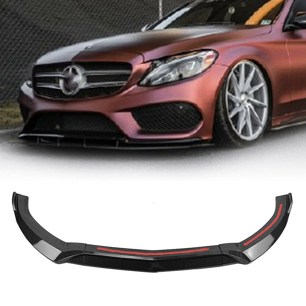 For Mercedes Benz C-Class W205 2015-2018 C180 C250 C300 C400 Sport Front Bumper Spoiler Lip Carbon Fiber Look Car Lower Splitter
For Mercedes Benz C-Class W205 2015-2018 C180 C250 C300 C400 Sport Front Bumper Spoiler Lip Carbon Fiber Look Car Lower Splitter