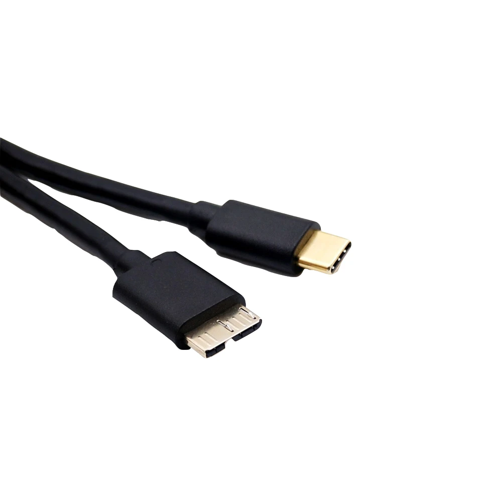 10x Gold Plated USB 3.1 Type C Male to USB 3.0 Micro B Male Plug HDD Enclosure Fast Data Sync Connector Cable 0.5m/1m/1.8m
10x Gold Plated USB 3.1 Type C Male to USB 3.0 Micro B Male Plug HDD Enclosure Fast Data Sync Connector Cable 0.5m/1m/1.8m