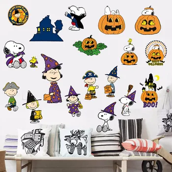 Pumpkin Ghost Face Snoopy Halloween Cartoon Wall Stickers Children's Room Bedroom Decoration PVC Removable Waterproof Wallpaper
Pumpkin Ghost Face Snoopy Halloween Cartoon Wall Stickers Children's Room Bedroom Decoration PVC Removable Waterproof Wallpaper