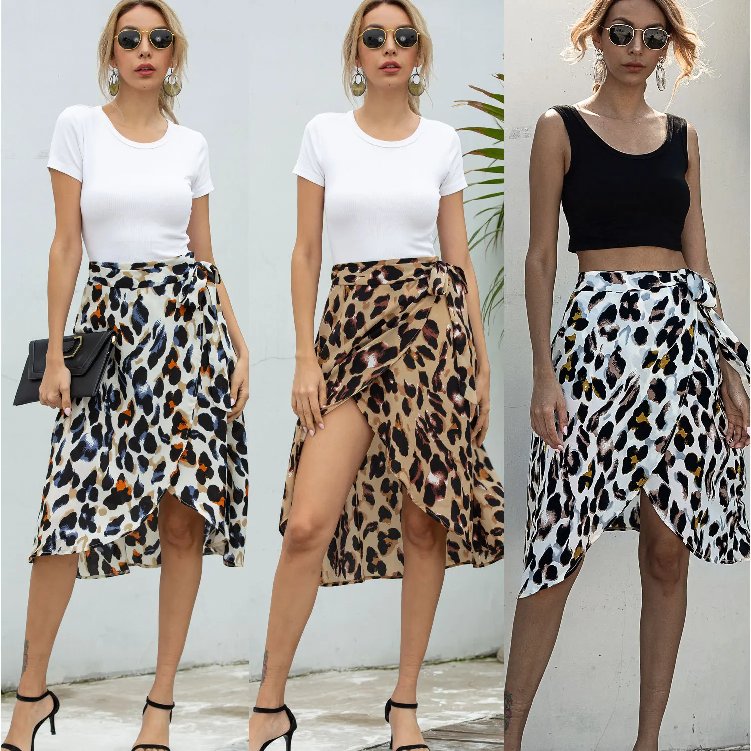 Sexy Leopard Skirt Print Chiffon Split Skirt Casual Fashion Long Skirts Skirts Summer 2020 Elegant Female Bottom
Sexy Leopard Skirt Print Chiffon Split Skirt Casual Fashion Long Skirts Skirts Summer 2020 Elegant Female Bottom