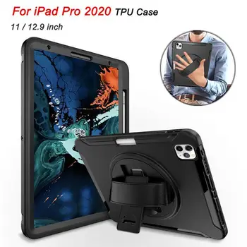 For iPad Pro 11 Case 2020 3 Layer PC + TPU Shockproof Tablet Protector Stand Back Cover Shell for Apple iPad Pro 12.9 2020 Case
For iPad Pro 11 Case 2020 3 Layer PC + TPU Shockproof Tablet Protector Stand Back Cover Shell for Apple iPad Pro 12.9 2020 Case