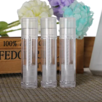 DIY 5g clear plastic lip balm tube container 5ml lip balm bottles empty lipstick containers WB2556
DIY 5g clear plastic lip balm tube container 5ml lip balm bottles empty lipstick containers WB2556