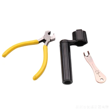 Guitar Change Tool Set Silk Pliers Cut String Pliers Take Nails Roll String Set 3 Piece Set
Guitar Change Tool Set Silk Pliers Cut String Pliers Take Nails Roll String Set 3 Piece Set