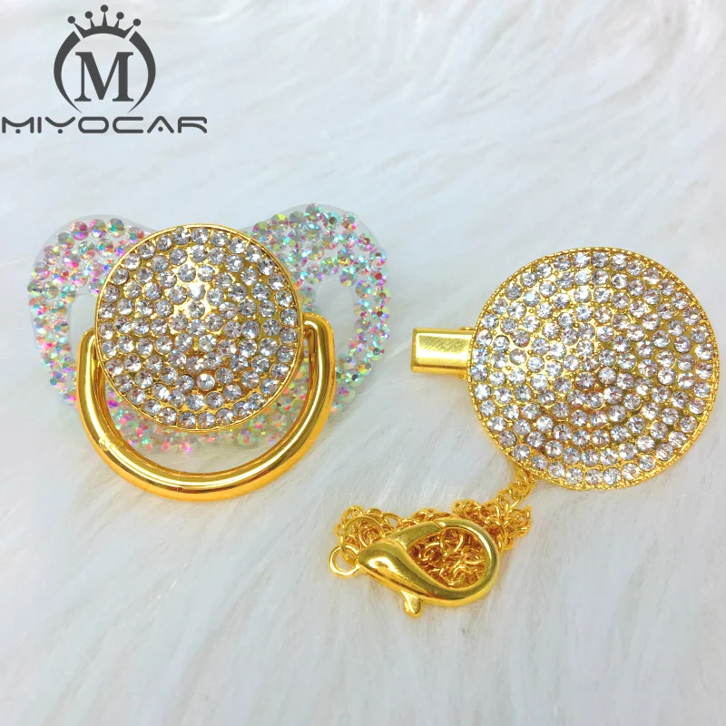 BLING colorful full silver Rhinestone pacifier and clip set pacifier chain holder gold pacifier siliver rhinestone AW-SC
BLING colorful full silver Rhinestone pacifier and clip set pacifier chain holder gold pacifier siliver rhinestone AW-SC