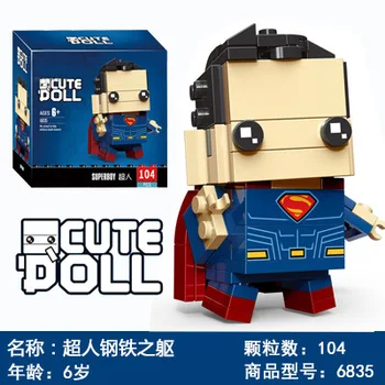 Super Heroes Mini IronMan Batmaned Aquaman pirate Figures Building Blocks Bricks Headz Toys for children
Super Heroes Mini IronMan Batmaned Aquaman pirate Figures Building Blocks Bricks Headz Toys for children