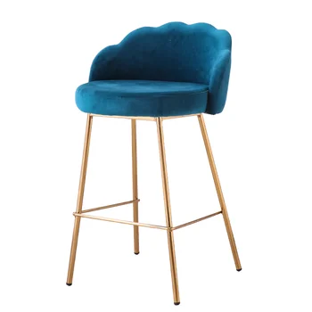 Bar Chair Light Luxury Modern Simple Fabric Soft Bag Bar Chair High Stool American Restaurant Front Desk Chair Bar Chair Back 
Bar Chair Light Luxury Modern Simple Fabric Soft Bag Bar Chair High Stool American Restaurant Front Desk Chair Bar Chair Back
