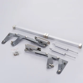 1PCS Translational Pneumatic Turning Bracket Support Vertical Swing Lift Up Stay Pneumatic Kitchen Hinge Gas Support Panel GF185
1PCS Translational Pneumatic Turning Bracket Support Vertical Swing Lift Up Stay Pneumatic Kitchen Hinge Gas Support Panel GF185