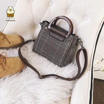 Beibaobao High quality Wool Stripes Women Tote bags Girl Shoulder Messenger bags Women's Designer Handbag Fashion New Handbags
Beibaobao High quality Wool Stripes Women Tote bags Girl Shoulder Messenger bags Women's Designer Handbag Fashion New Handbags