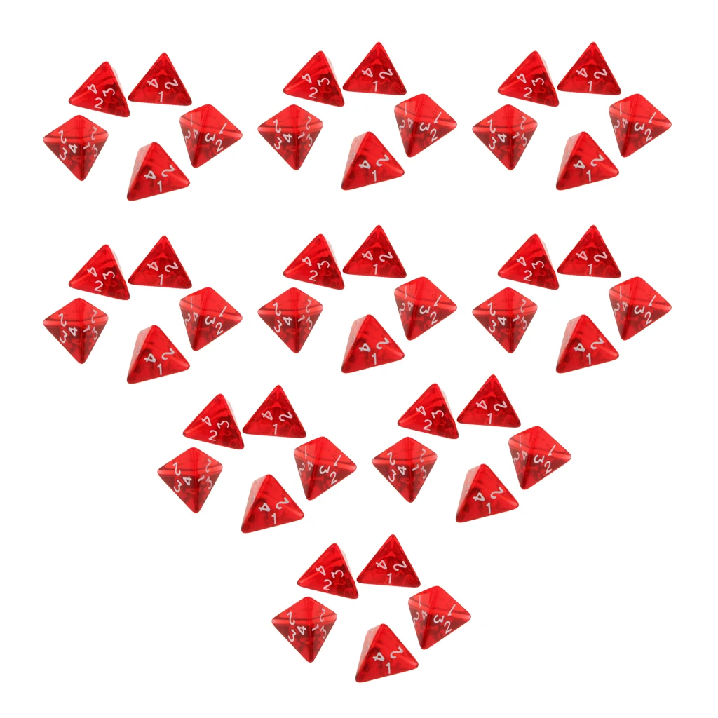 45x Polyhedral DND Dice Set D4 for Dungeons and Dragons Role Playing Game Supplies 45x Polyhedral DND Dice Set D4 for Dungeons and Dragons Role Playing Game Supplies