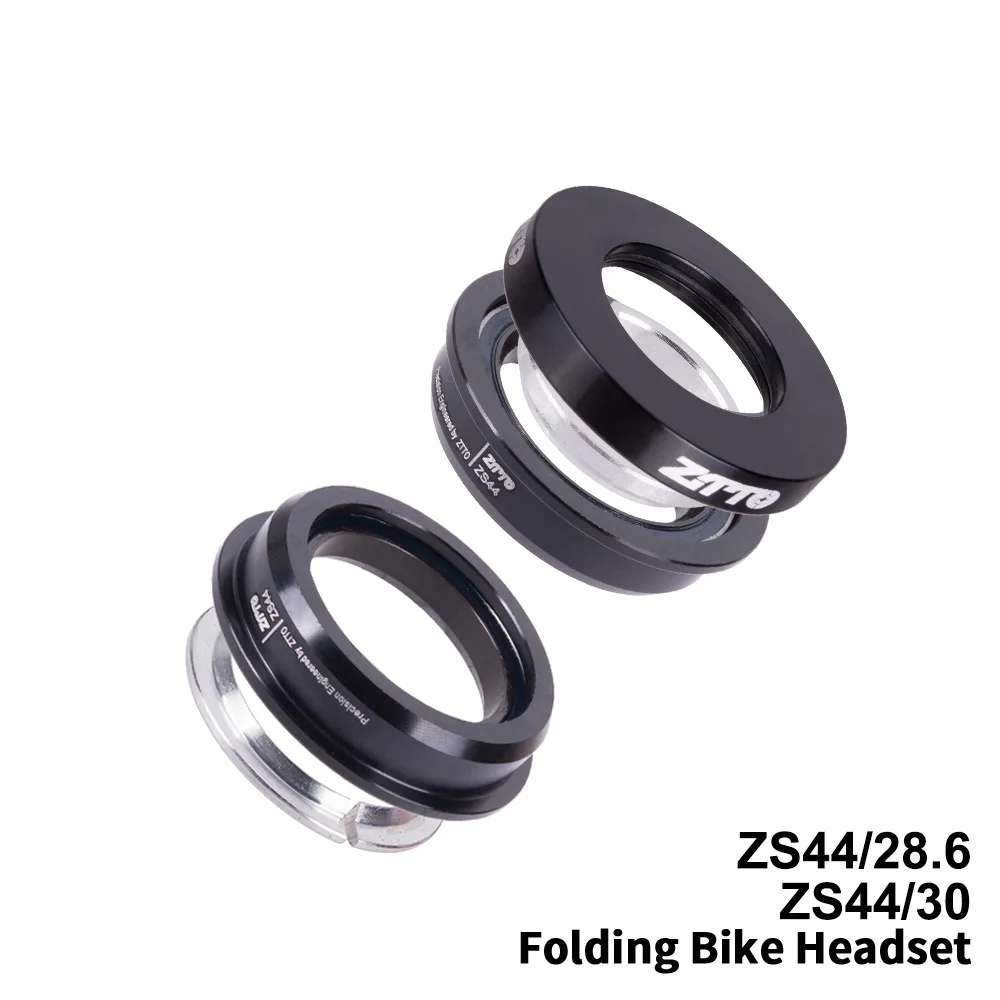 Folding Bike Bicycle Headset 44mm Steering CNC 28.6mm 1 1/8" Straight Tube fork Integrated Angular Contact Bearing F4444S
Folding Bike Bicycle Headset 44mm Steering CNC 28.6mm 1 1/8" Straight Tube fork Integrated Angular Contact Bearing F4444S