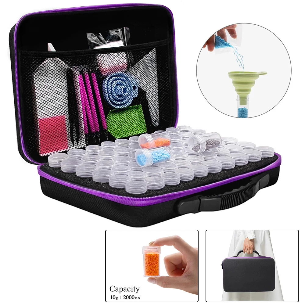 ARMYQZ 5D DIY Diamond Painting Storage Box Kits 30/60 Grids with Diamond Paint Accessories Kits Tools for Diamond Embroidery
ARMYQZ 5D DIY Diamond Painting Storage Box Kits 30/60 Grids with Diamond Paint Accessories Kits Tools for Diamond Embroidery